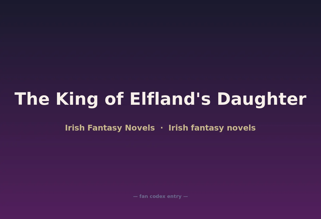 The King of Elfland's Daughter